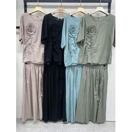 Костюм жіночий 10817 green р.3XL-6XL "Yafeier" недорого оптом від прямого постачальника