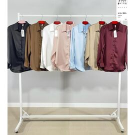 Сорочка жіноча 2011 beige р.S-2XL "Yafeier" недорого оптом від прямого постачальника