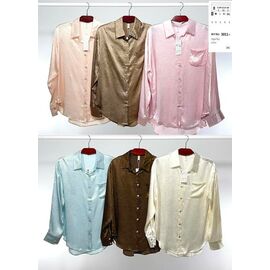 Сорочка жіноча 3011 pink р.S-2XL "Yafeier" недорого оптом від прямого постачальника