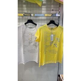 футболка жіноча 317 white р.XL-4XL "Yafeier" недорого оптом від прямого постачальника