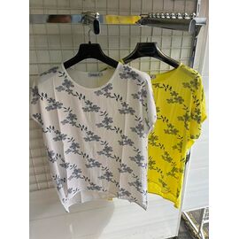 футболка жіноча 344 yellow р.XL-4XL "Yafeier" недорого оптом від прямого постачальника