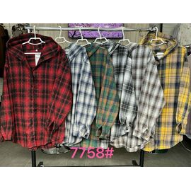 Сорочка жіноча 7758 black р.3XL-6XL "Yafeier" недорого оптом від прямого постачальника