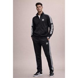 Костюм спортивний чоловічий ZW1529 black р.46-54 "Zalov" недорого оптом від прямого постачальника