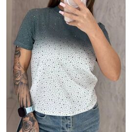 футболка жіноча LR1289 white р.one size "Lora" недорого оптом від прямого постачальника