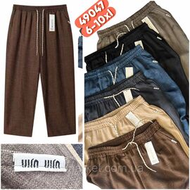 Фотография Брюки женские летние размеры 6xl -10xl (52_60)(6цв) "STELLA" недорого от прямого поставщика