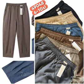 Фотография Брюки женские летние размеры 6xl -10xl (52_60)(6цв) "STELLA" недорого от прямого поставщика