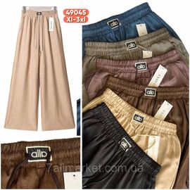 Фотография Брюки женские летние размеры xl -3xl (46-54)(6цв) "STELLA" недорого от прямого поставщика
