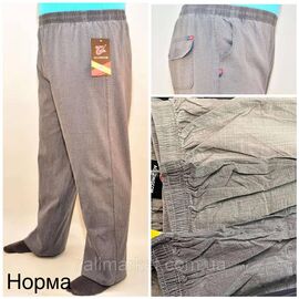 Штани чоловічі класичні, розміри XL-5XL (4кв) "STELLA" купити недорого від прямого постачальника