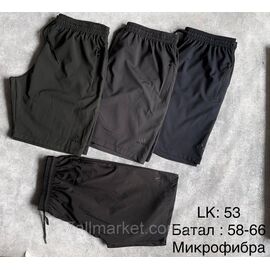Шорти чоловічі батал розміри 58-66 (4кв) "L&K" недорого від прямого постачальника