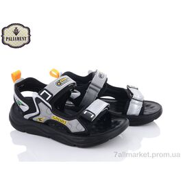 Фотография Сандалии детские летние Лето N26-3C (8 пар р.32-37) "PALIAMENT" недорого оптом от прямого поставщика