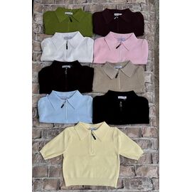 футболка жіноча 209 beige р.one size "DKNSEL" недорого оптом від прямого постачальника