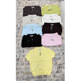 футболка жіноча 1296 yellow р.one size "DKNSEL" недорого оптом від прямого постачальника