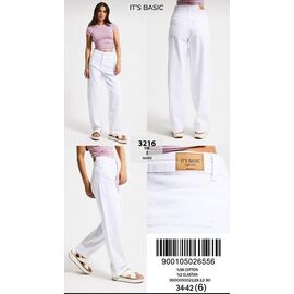 Джинси жіночі 3216-5S6-2 white р.34-42 "Jeans Style" недорого оптом від прямого постачальника