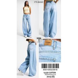 Джинси жіночі 3096-4S6-3 l.blue р.34-42 "Jeans Style" недорого оптом від прямого постачальника