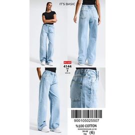 Джинси жіночі 4144-4S6-3 l.blue р.38-48 "Jeans Style" недорого оптом від прямого постачальника