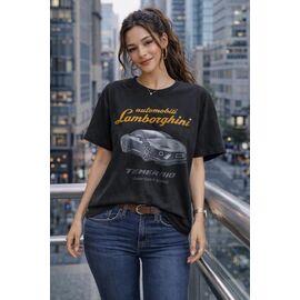 футболка жіноча 2176 black р.S-L "Major" недорого оптом від прямого постачальника