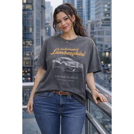 футболка жіноча 2176 d.grey р.S-L "Major" недорого оптом від прямого постачальника