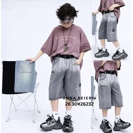 Фотография Бриджи детские на мальчика 26232 grey р.26-30 "Major" недорого оптом от прямого поставщика