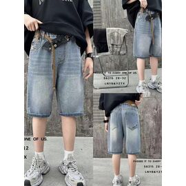 Фотография Шорты детские на девочку 56315 l.blue р.30-34 "Major" недорого оптом от прямого поставщика