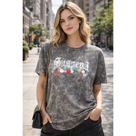 Фотография Футболка женская 7112 grey р.S-L "Major" недорого оптом от прямого поставщика