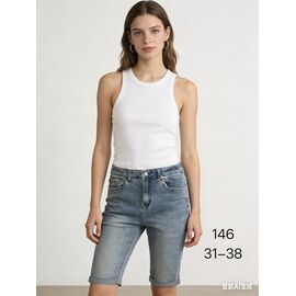 Шорти жіночі 146 l.blue р.31-38 "NewJeans" недорого оптом від прямого постачальника