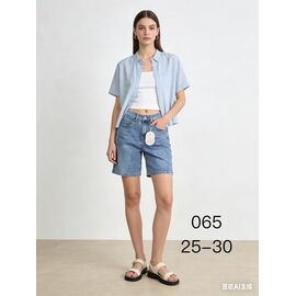 Шорти жіночі 065 l.blue р.25-30 "NewJeans" недорого оптом від прямого постачальника