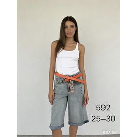 Шорти жіночі 592 l.blue р.25-30 "NewJeans" недорого оптом від прямого постачальника