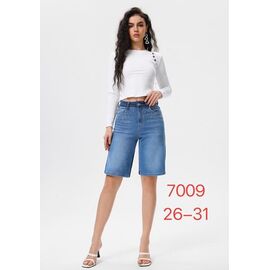 Шорти жіночі 7009 blue р.26-31 "NewJeans" недорого оптом від прямого постачальника