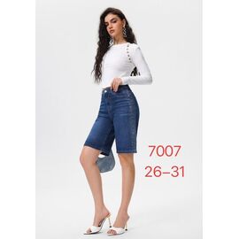 Шорти жіночі 7007 blue р.26-31 "NewJeans" недорого оптом від прямого постачальника