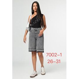 Шорти жіночі 7002-1 l.grey р.26-31 "NewJeans" недорого оптом від прямого постачальника