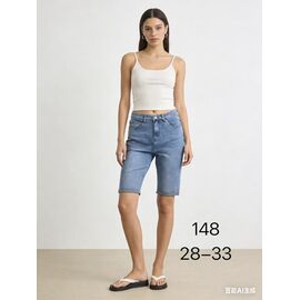 Шорти жіночі 148 blue р.28-33 "NewJeans" недорого оптом від прямого постачальника