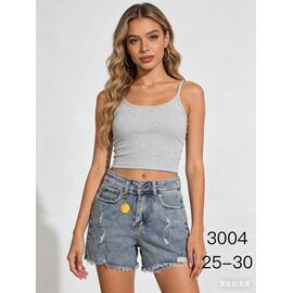 Шорти жіночі 3004 l.blue р.25-30 "NewJeans" недорого оптом від прямого постачальника