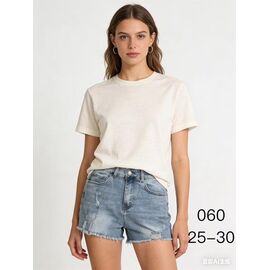 Шорти жіночі 060 l.blue р.25-30 "NewJeans" недорого оптом від прямого постачальника