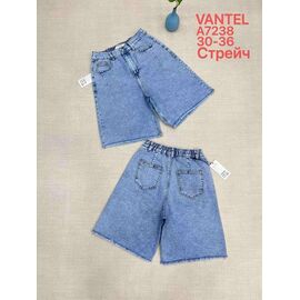 Шорти жіночі A7238 l.blue р.30-36 "Vanver" недорого оптом від прямого постачальника