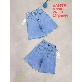 Шорти жіночі A7236 l.blue р.25-30 "Vanver" недорого оптом від прямого постачальника