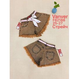 Шорти жіночі F82188 brown р.25-27 "Vanver" недорого оптом від прямого постачальника