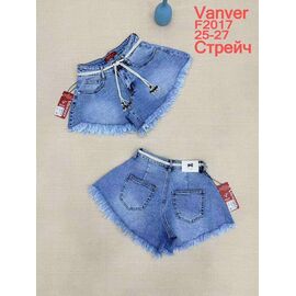 Шорти жіночі F2017 l.blue р.25-27 "Vanver" недорого оптом від прямого постачальника