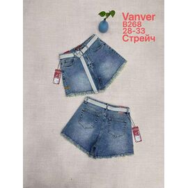 Шорти жіночі B268 blue р.28-33 "Vanver" недорого оптом від прямого постачальника