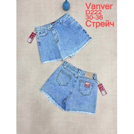 Спідниця-шорти жіноча D222 l.blue р.30-36 "Vanver" недорого оптом від прямого постачальника