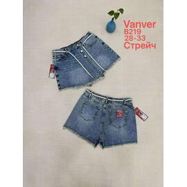 Спідниця-шорти жіноча B219 blue р.28-33 "Vanver" недорого оптом від прямого постачальника