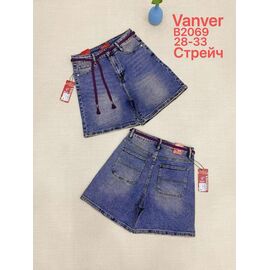 Шорти жіночі B2069 blue р.28-33 "Vanver" недорого оптом від прямого постачальника