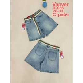 Шорти жіночі B2056 l.blue р.28-33 "Vanver" недорого оптом від прямого постачальника