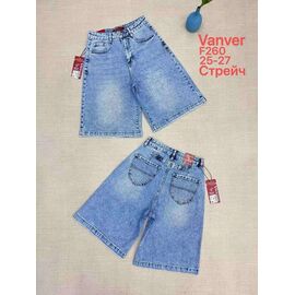 Шорти жіночі F260 l.blue р.25-27 "Vanver" недорого оптом від прямого постачальника