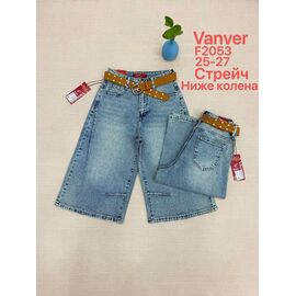 Шорти жіночі F2053 l.blue р.25-27 "Vanver" недорого оптом від прямого постачальника