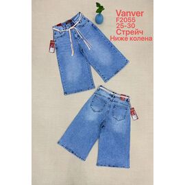 Шорти жіночі F2055 l.blue р.26-30 "Vanver" недорого оптом від прямого постачальника