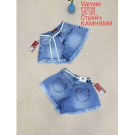 Шорти жіночі F2016 l.blue р.25-30 "Vanver" недорого оптом від прямого постачальника