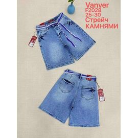 Шорти жіночі F2028 l.blue р.25-30 "Vanver" недорого оптом від прямого постачальника