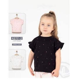 Фотография Футболка детская на девочку 42772 pink р.2-5 "BURATINO" недорого оптом от прямого поставщика