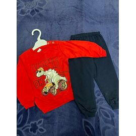 Фотография Костюм детский спортивный на мальчика BB88 red р.0.9-2 "BURATINO" недорого оптом от прямого поставщика
