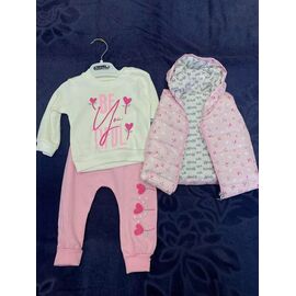 Фотография Костюм детский на девочку BB99 pink р.0.6-1 "BURATINO" недорого оптом от прямого поставщика